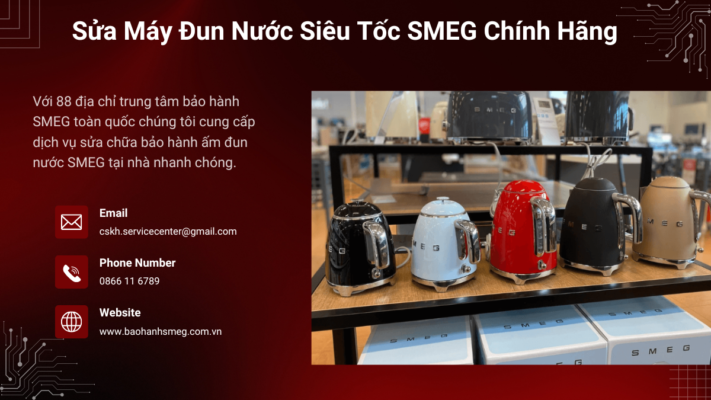Sửa ấm đun nước Smeg tại nhà