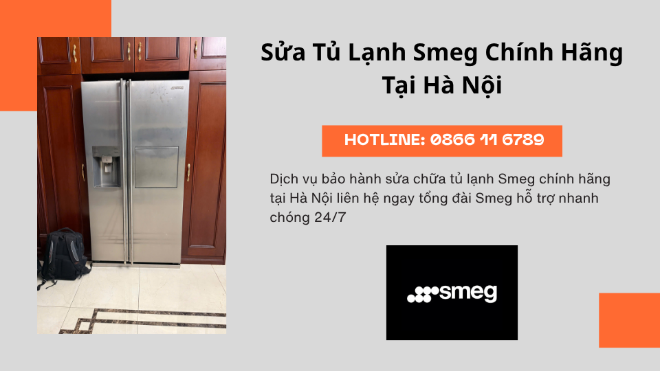 bảo hành sửa chữa tủ lạnh Smeg tại Hà Nội
